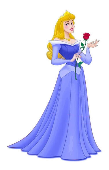 disney princess aurora blue dress